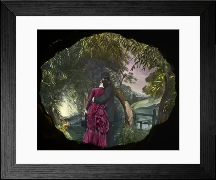 Framed Print : Nursery Rhymes - The Lovers Framed Print : Nursery Rhymes - The Lovers