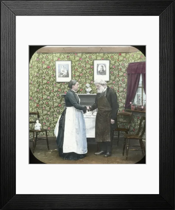 Framed Print : Shaking Hands Framed Print : Shaking Hands