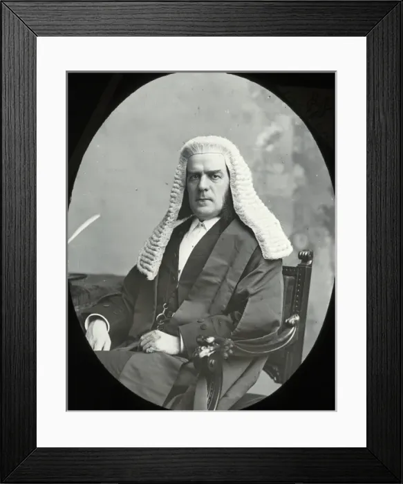 Framed Print : Clarke, Sir Edward QC Framed Print : Clarke, Sir Edward QC
