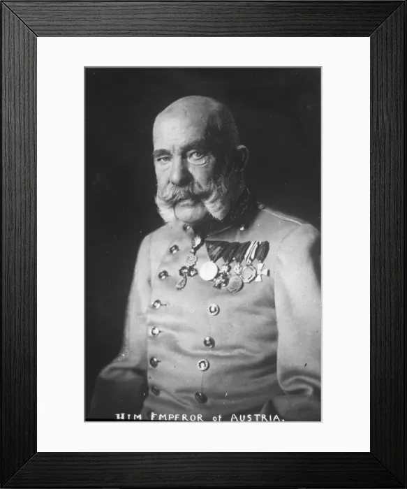 Framed Print : Emperor of Austria Framed Print : Emperor of Austria