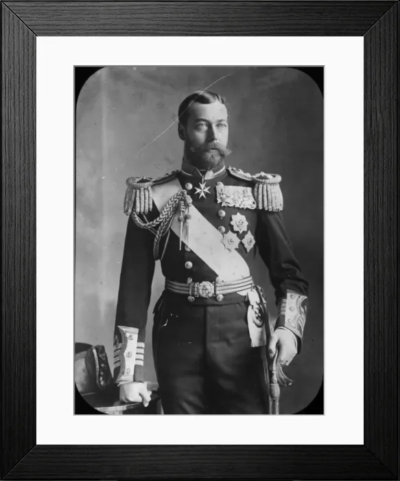Framed Print : King in Naval Uniform Framed Print : King in Naval Uniform