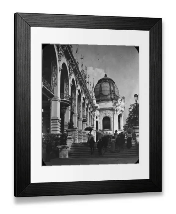 Framed Print : Paris Exhibition of 1889 - Palacer of nines ? Framed Print : Paris Exhibition of 1889 - Palacer of nines ?
