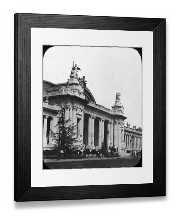 Framed Print : Paris Exhibition of 1889 - Fine Arts Palace Framed Print : Paris Exhibition of 1889 - Fine Arts Palace