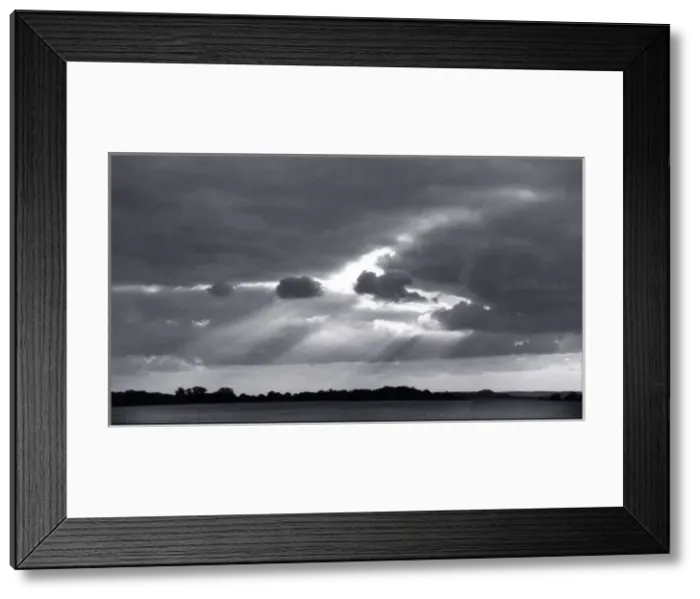 Framed Print : Beautiful sky, Hertfordshire, England Framed Print : Beautiful sky, Hertfordshire, England