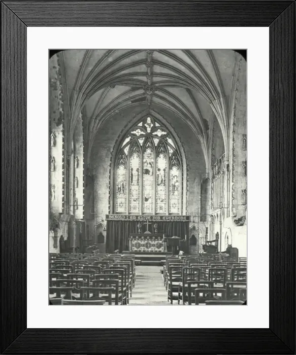 Framed Print : English Cathedrals - The Lady Chapel St Albans Framed Print : English Cathedrals - The Lady Chapel St Albans