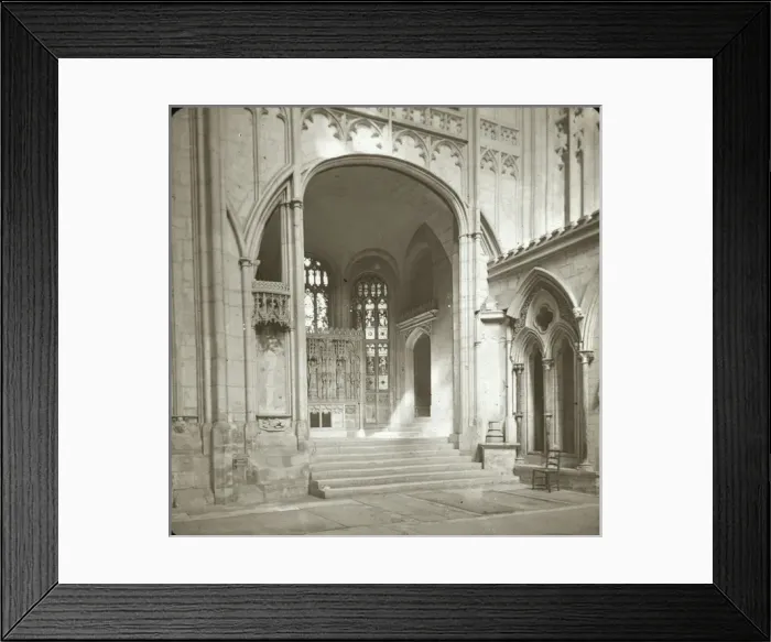 Framed Print : English Cathedrals - St Pauls Chapel, Gloucester cathedral Framed Print : English Cathedrals - St Pauls Chapel, Gloucester cathedral