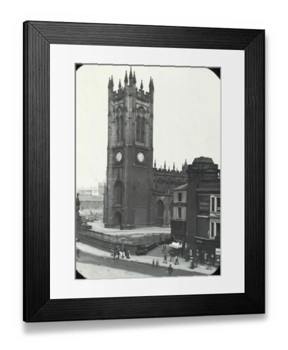 Framed Print : English Cathedrals - Manchester Cathedral Framed Print : English Cathedrals - Manchester Cathedral