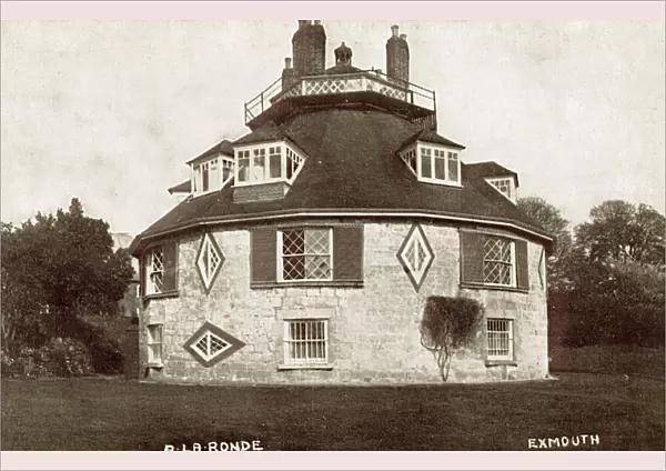 Lympstone, Exmouth, Devon - A La Ronde - 16-sided house