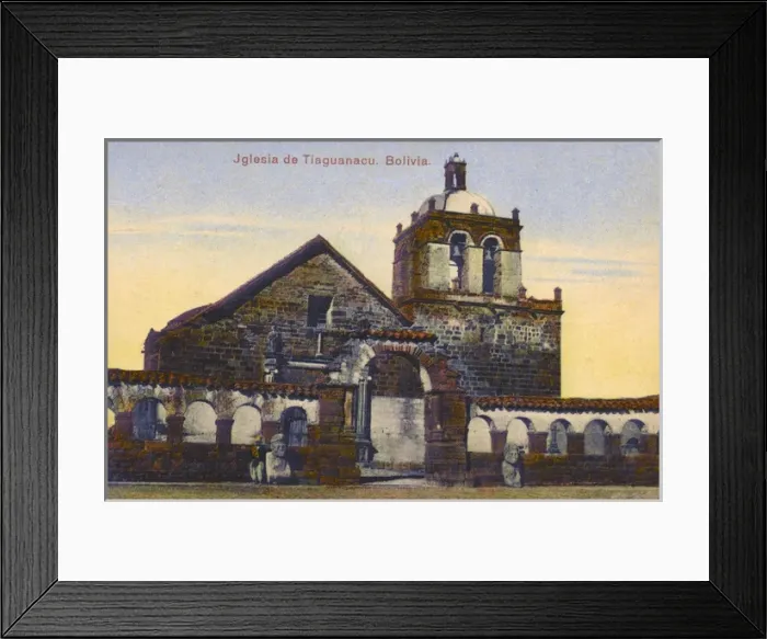 Framed Print : Western Bolivia - Catholic Church at Tiwanaku Framed Print : Western Bolivia - Catholic Church at Tiwanaku