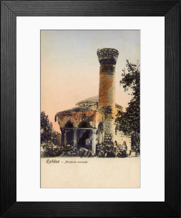 Framed Print : Old Mosque and old Ottoman Graveyard at Ephesus Framed Print : Old Mosque and old Ottoman Graveyard at Ephesus