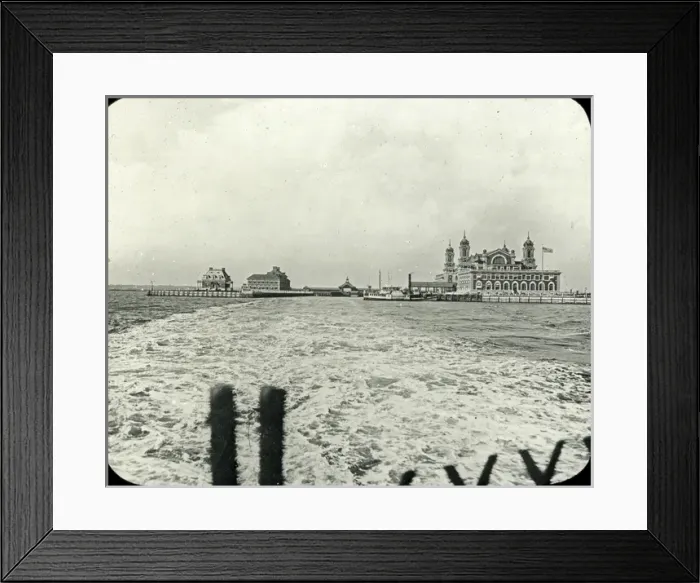 Framed Print : USA - Ellis Island and Immigration Station Framed Print : USA - Ellis Island and Immigration Station