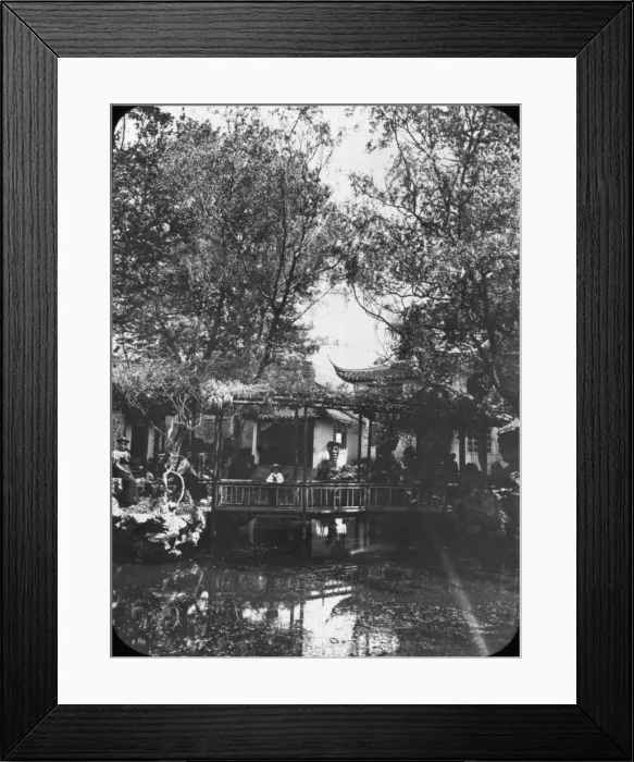 Framed Print : China - Tsang-Lang Gardens Framed Print : China - Tsang-Lang Gardens