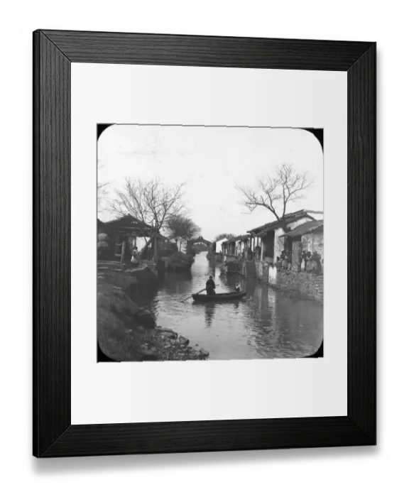 Framed Print : China - Creek (near Sochow) Framed Print : China - Creek (near Sochow)