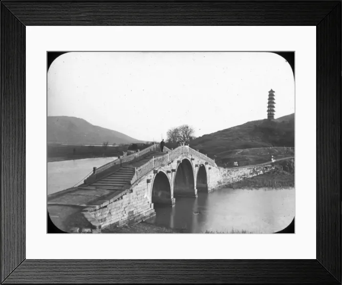 Framed Print : China - Tah-Hu Entrance Framed Print : China - Tah-Hu Entrance