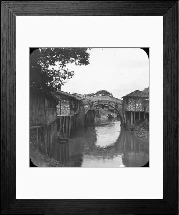 Framed Print : China - Poo-Cha Bridge Framed Print : China - Poo-Cha Bridge