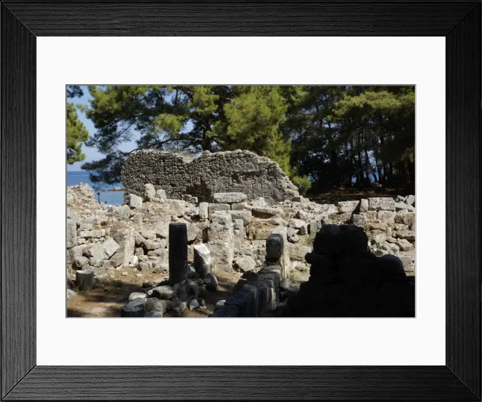 Framed Print : Turkey, Lykia, Phaselis Framed Print : Turkey, Lykia, Phaselis