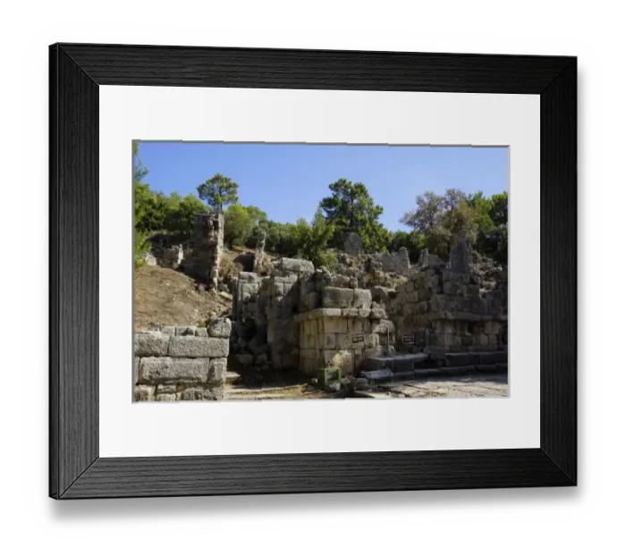 Framed Print : Turkey, Lykia, Phaselis Framed Print : Turkey, Lykia, Phaselis