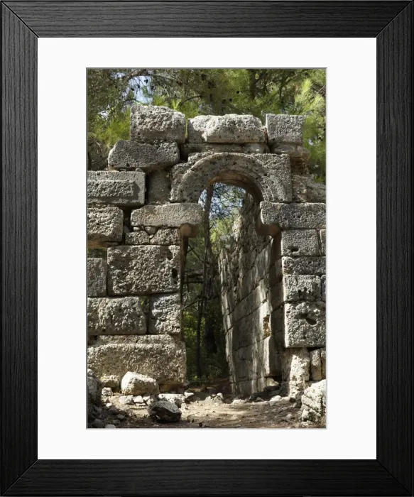 Framed Print : Turkey, Lykia, Phaselis Framed Print : Turkey, Lykia, Phaselis