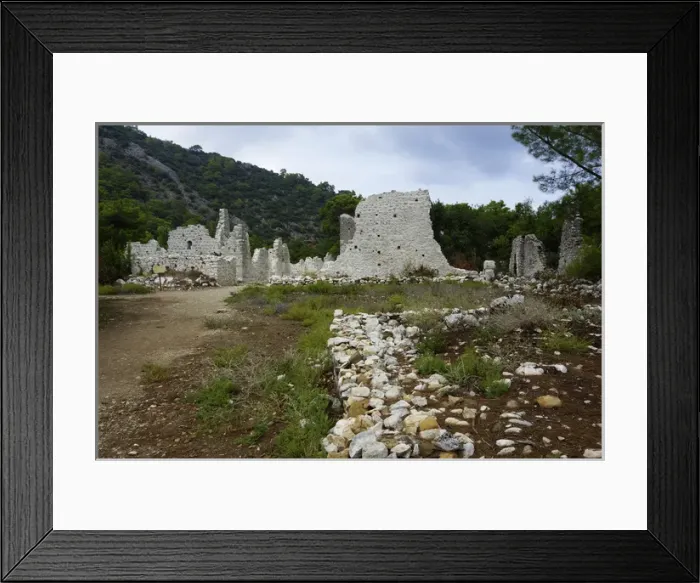 Framed Print : Turkey, Lykia, Olympos Framed Print : Turkey, Lykia, Olympos