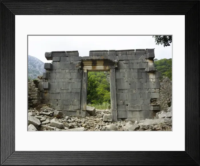 Framed Print : Turkey, Lykia, Olympos Framed Print : Turkey, Lykia, Olympos