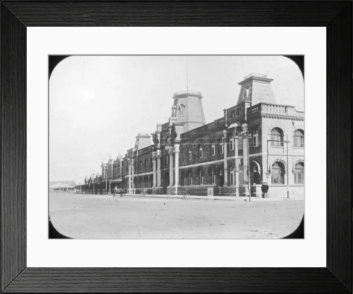 Framed Print : South Africa Cape Colony - Bulawayo Agency Building Framed Print : South Africa Cape Colony - Bulawayo Agency Building