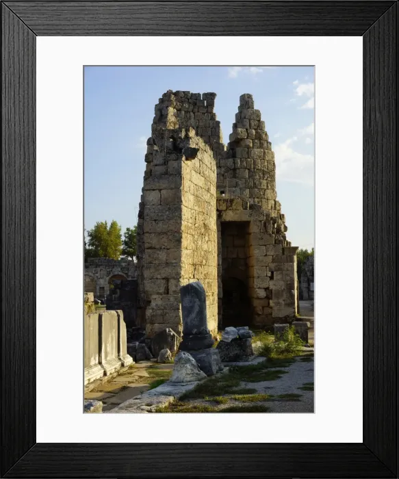 Framed Print : Turkey, North East of Antalya, Perge Framed Print : Turkey, North East of Antalya, Perge