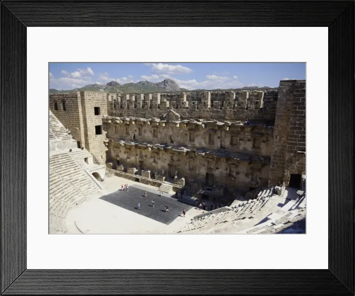 Framed Print : Turkey, Antalya east, Aspendos Framed Print : Turkey, Antalya east, Aspendos