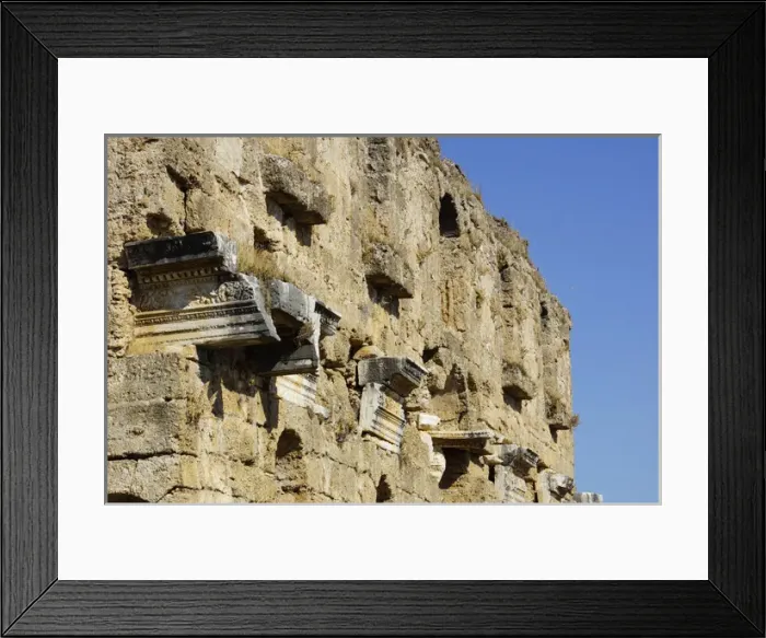 Framed Print : Turkey, Antalya east, Aspendos, Akropolis Framed Print : Turkey, Antalya east, Aspendos, Akropolis