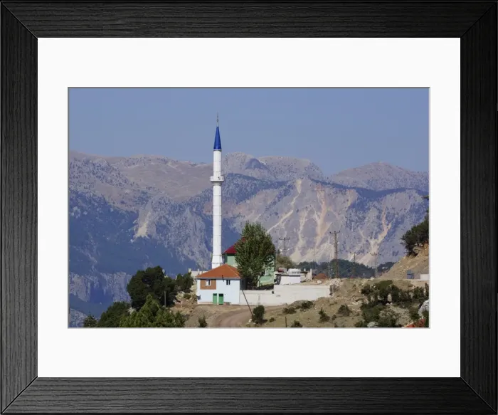 Framed Print : Turkey, Lykia, Kemer, Cayir, Uecoluk Framed Print : Turkey, Lykia, Kemer, Cayir, Uecoluk