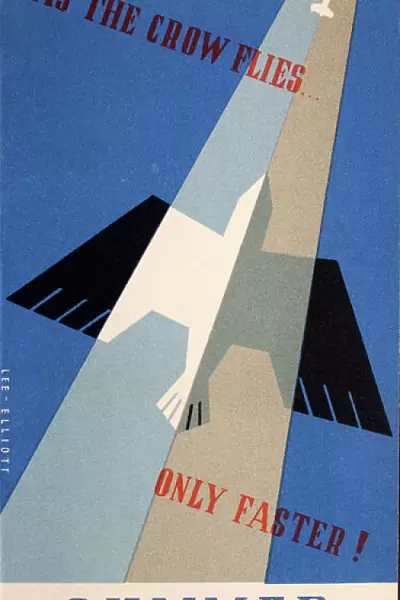 Cover design, British Airways Summer Timetable 1938