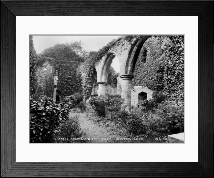 Framed Print : Chancel Arches in the Priory, Newtownards Framed Print : Chancel Arches in the Priory, Newtownards