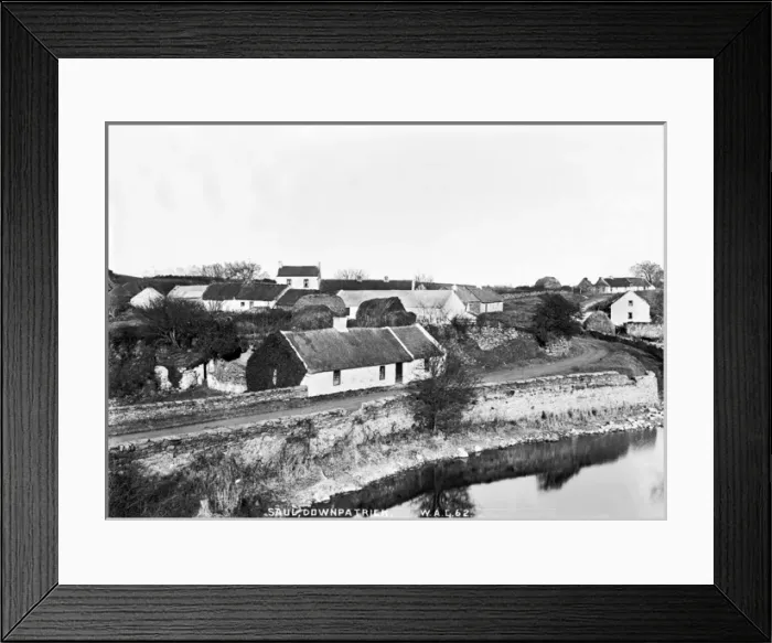 Framed Print : Saul, Downpatrick Framed Print : Saul, Downpatrick
