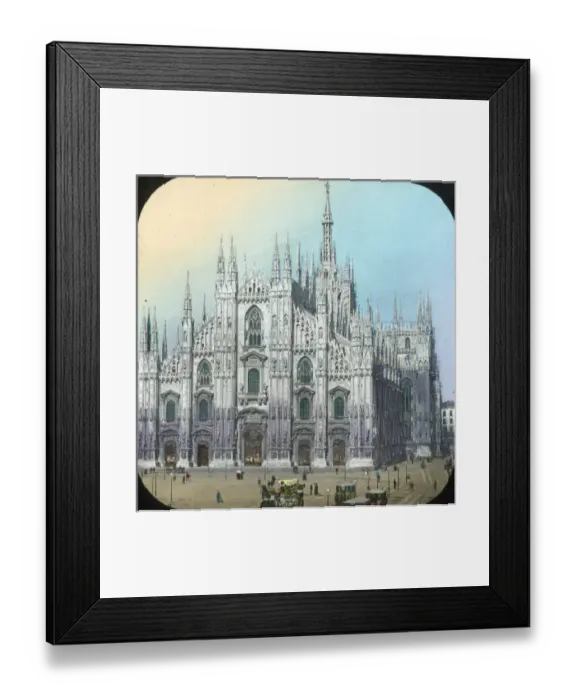 Framed Print : Italian Lakes - Milan Cathedral Framed Print : Italian Lakes - Milan Cathedral