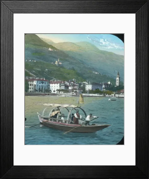 Framed Print : Italian Lakes - Gravedona Framed Print : Italian Lakes - Gravedona