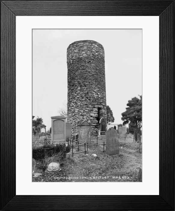 Framed Print : Drumbo Round Tower, Belfast Framed Print : Drumbo Round Tower, Belfast