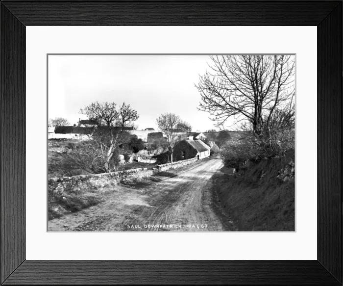 Framed Print : Saul Downpatrick Framed Print : Saul Downpatrick