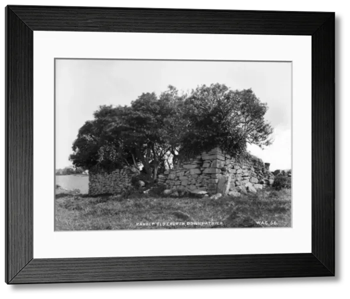 Framed Print : Raholp Old Church, Downpatrick Framed Print : Raholp Old Church, Downpatrick