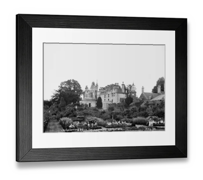 Framed Print : Loughinmore, from the Gardens, Co Antrim Framed Print : Loughinmore, from the Gardens, Co Antrim