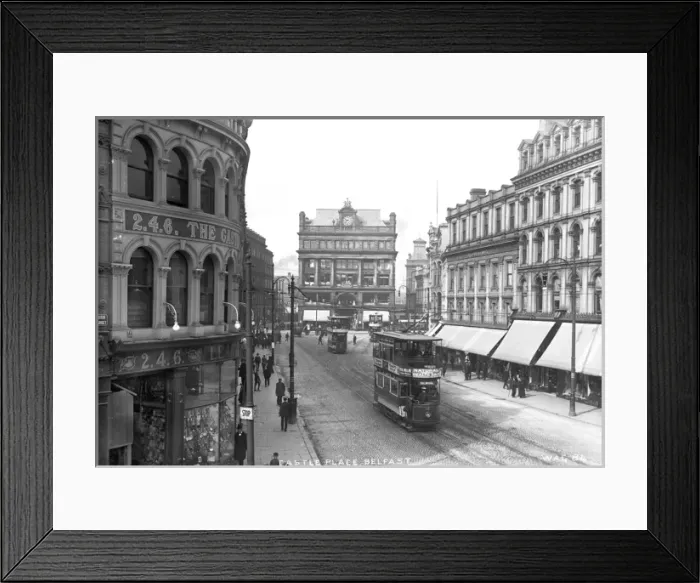 Framed Print : Castle Place, Belfast Framed Print : Castle Place, Belfast