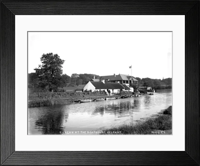 Framed Print : River Lagan at the Boathouse, Belfast Framed Print : River Lagan at the Boathouse, Belfast