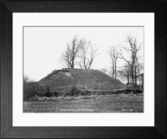 Framed Print : Roughfort, Co Antrim Framed Print : Roughfort, Co Antrim