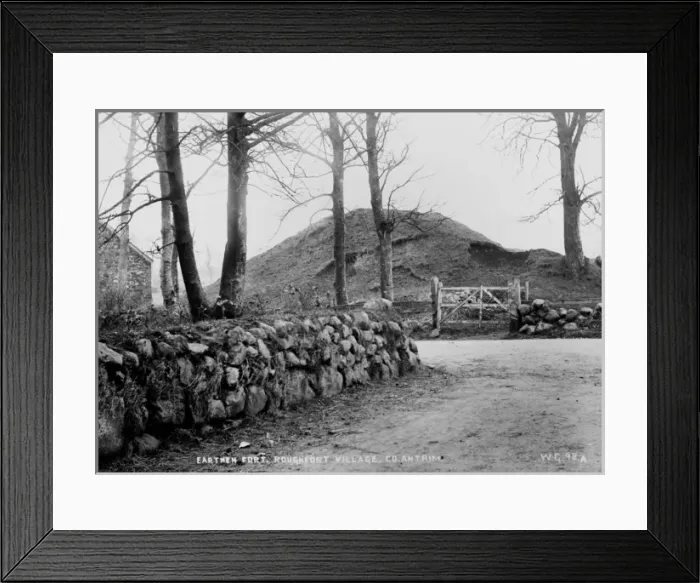 Framed Print : Roughfort, Co Antrim Framed Print : Roughfort, Co Antrim