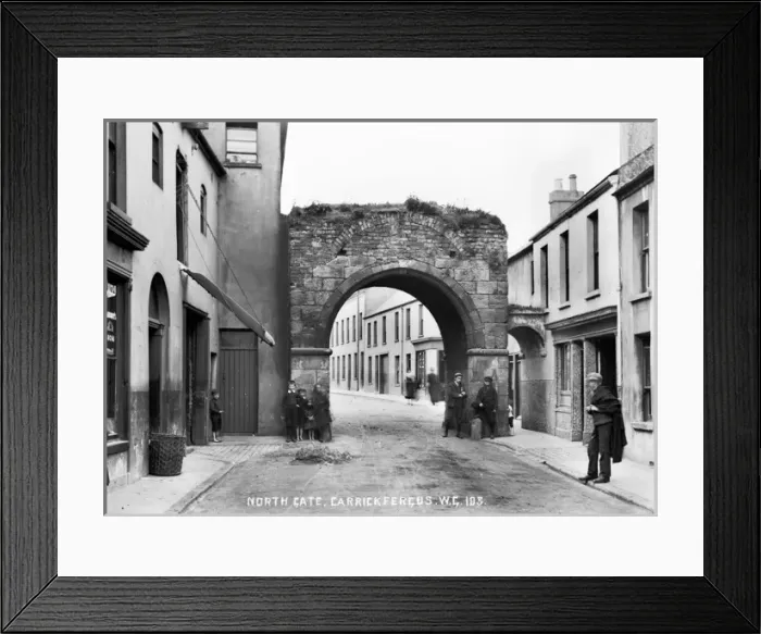 Framed Print : North Gate, Carrickfergus Framed Print : North Gate, Carrickfergus