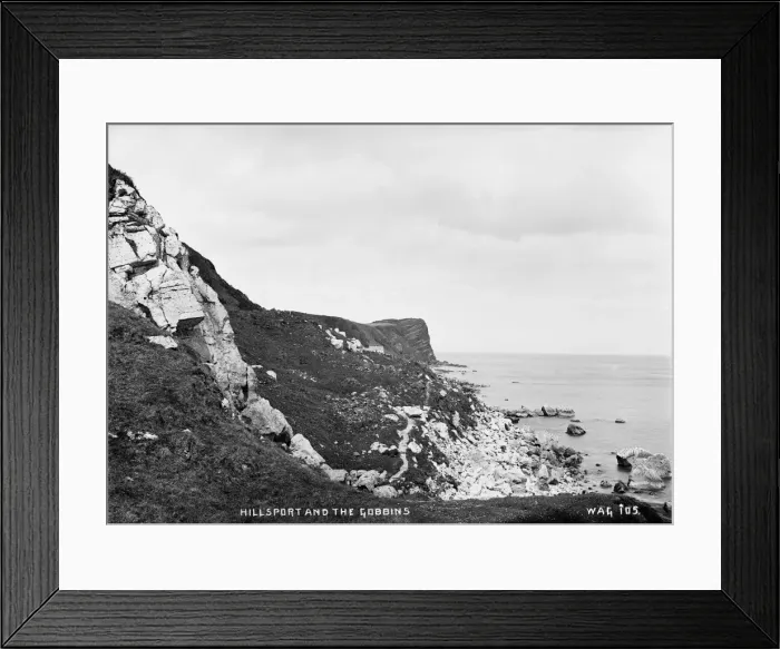 Framed Print : Hillsport and the Gobbins Framed Print : Hillsport and the Gobbins