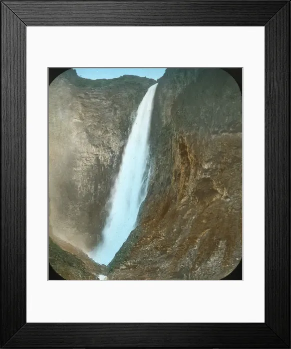 Framed Print : Western Norway - The Vettisfos - Sognefjord Framed Print : Western Norway - The Vettisfos - Sognefjord