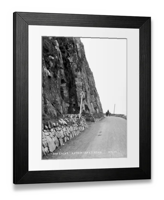 Framed Print : Corn Stacks, Antrim Coast Road Framed Print : Corn Stacks, Antrim Coast Road