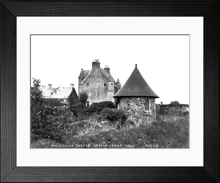 Framed Print : Ballygally Castle, Antrim Coast Road Framed Print : Ballygally Castle, Antrim Coast Road
