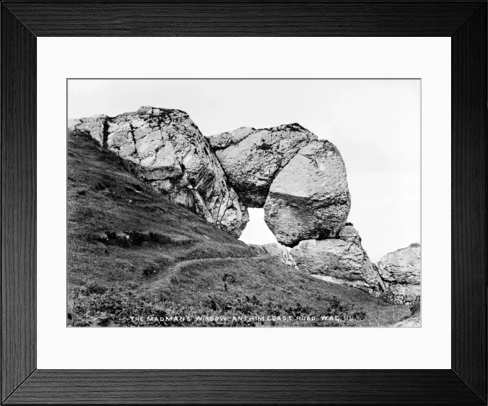 Framed Print : The Madmans Window, Antrim Coast Road Framed Print : The Madmans Window, Antrim Coast Road