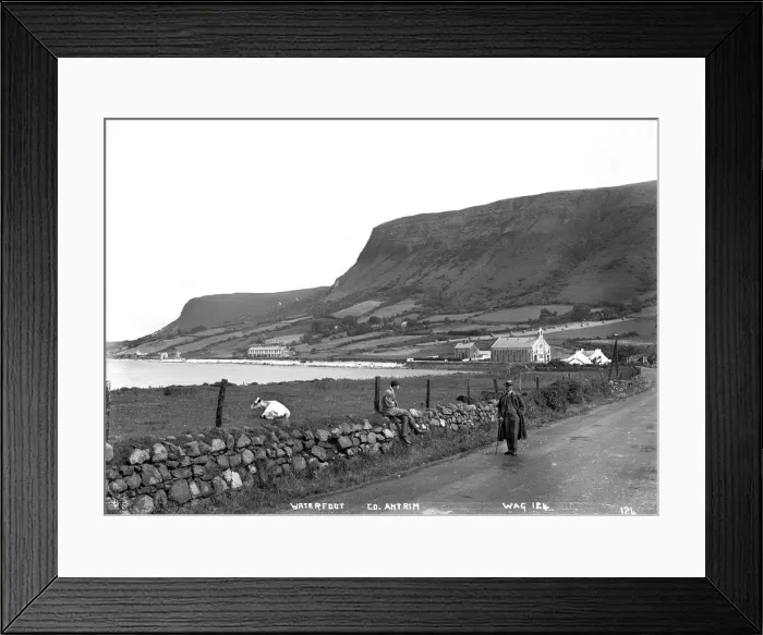 Framed Print : Waterfoot, Co Antrim Framed Print : Waterfoot, Co Antrim