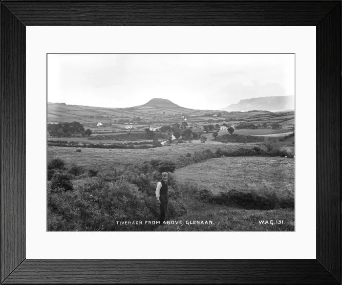 Framed Print : Tiveragh from Above Glenaan Framed Print : Tiveragh from Above Glenaan